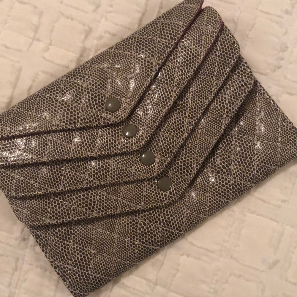 Squared by Sandra Roberts Clutch